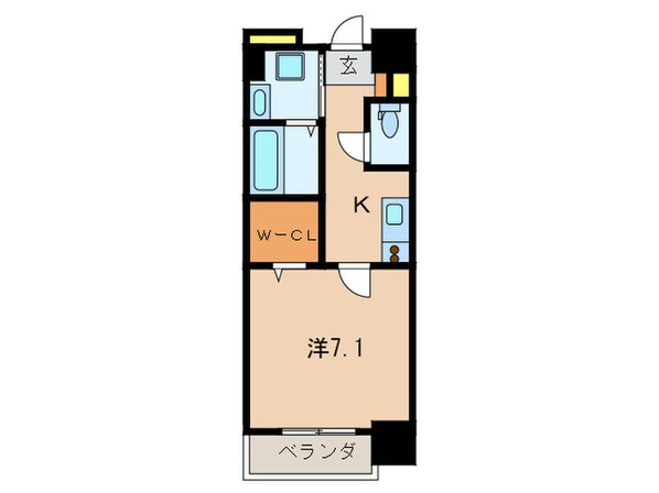 ノースステイツ西小倉の物件間取画像